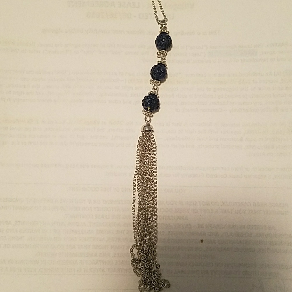 Long necklace